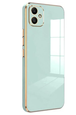 Samsung Galaxy A05 Kılıf Volet Silikon - Açık Yeşil-(5796)