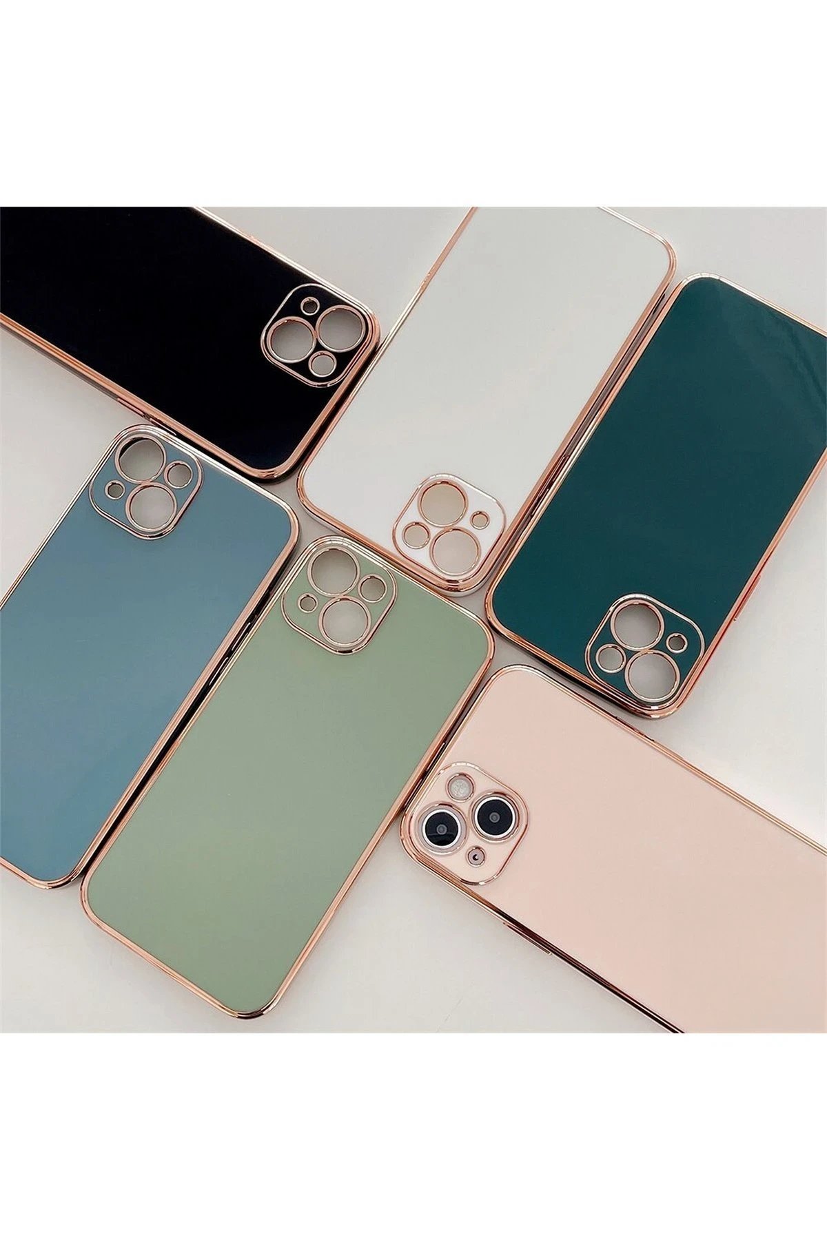 Samsung Galaxy A05S Kılıf Volet Silikon - Beyaz-(5796) - Görsel 2