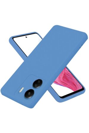 Xiaomi Redmi 13C Kılıf First Silikon - Mavi-(5796)