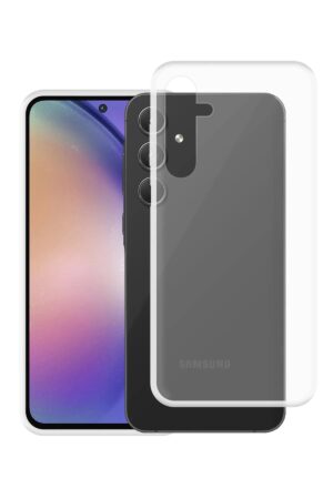 Samsung Galaxy A55 5G Kılıf Lüx Şeffaf Silikon-(5796)