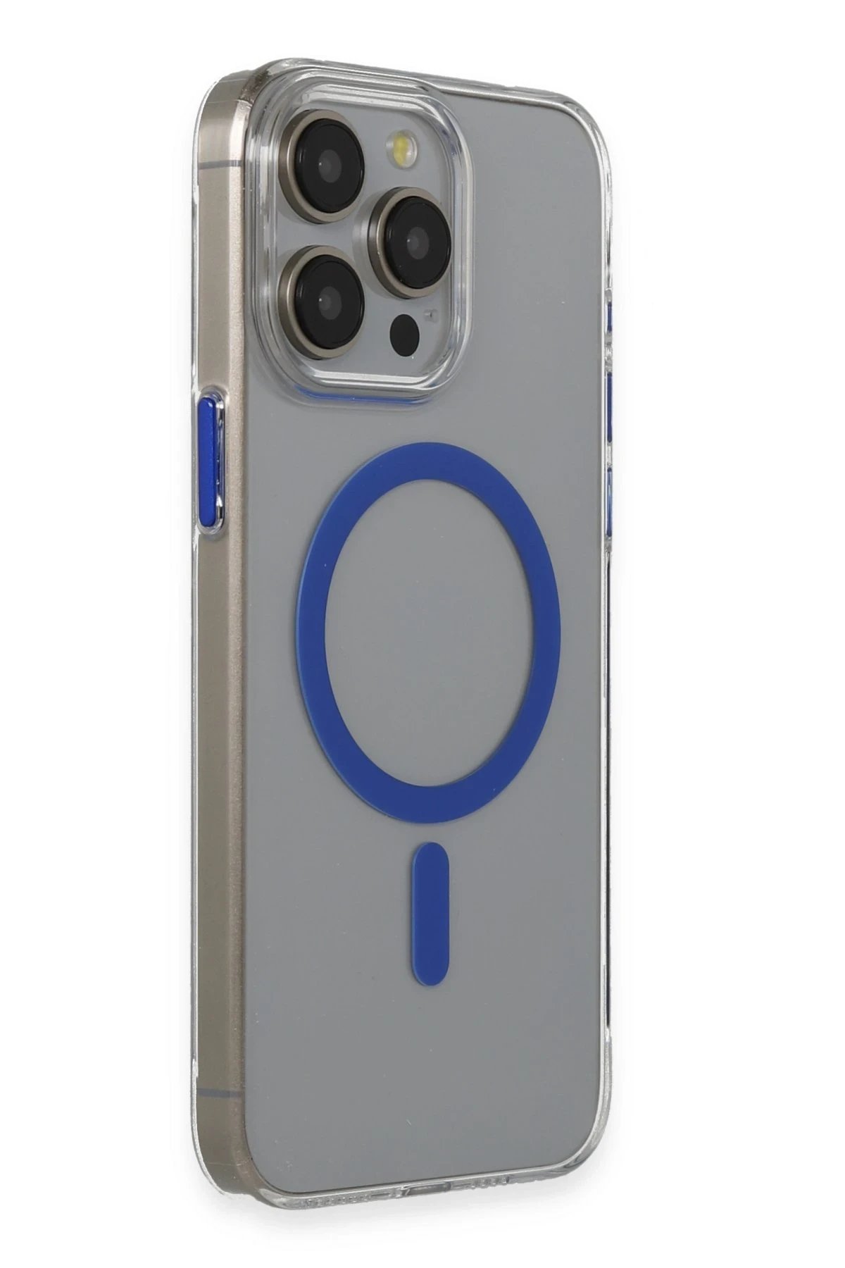 iPhone 15 Pro Max Bubble Magsafe Kapak - Lacivert-(5796) - Görsel 2