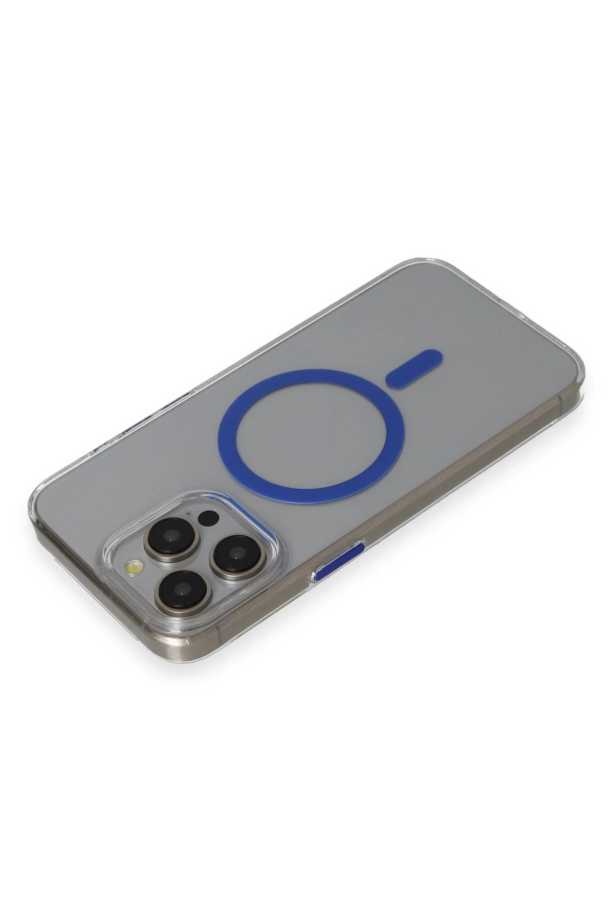 iPhone 15 Pro Max Bubble Magsafe Kapak - Lacivert-(5796) - Görsel 3