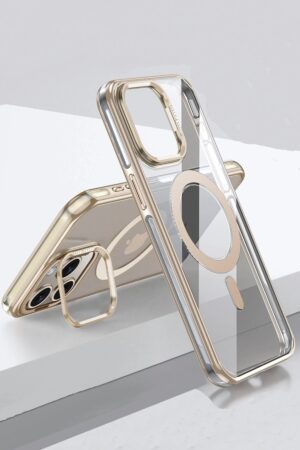 iPhone 14 Pro Max Drop Magsafe Kapak - Titan Gri-(5796)