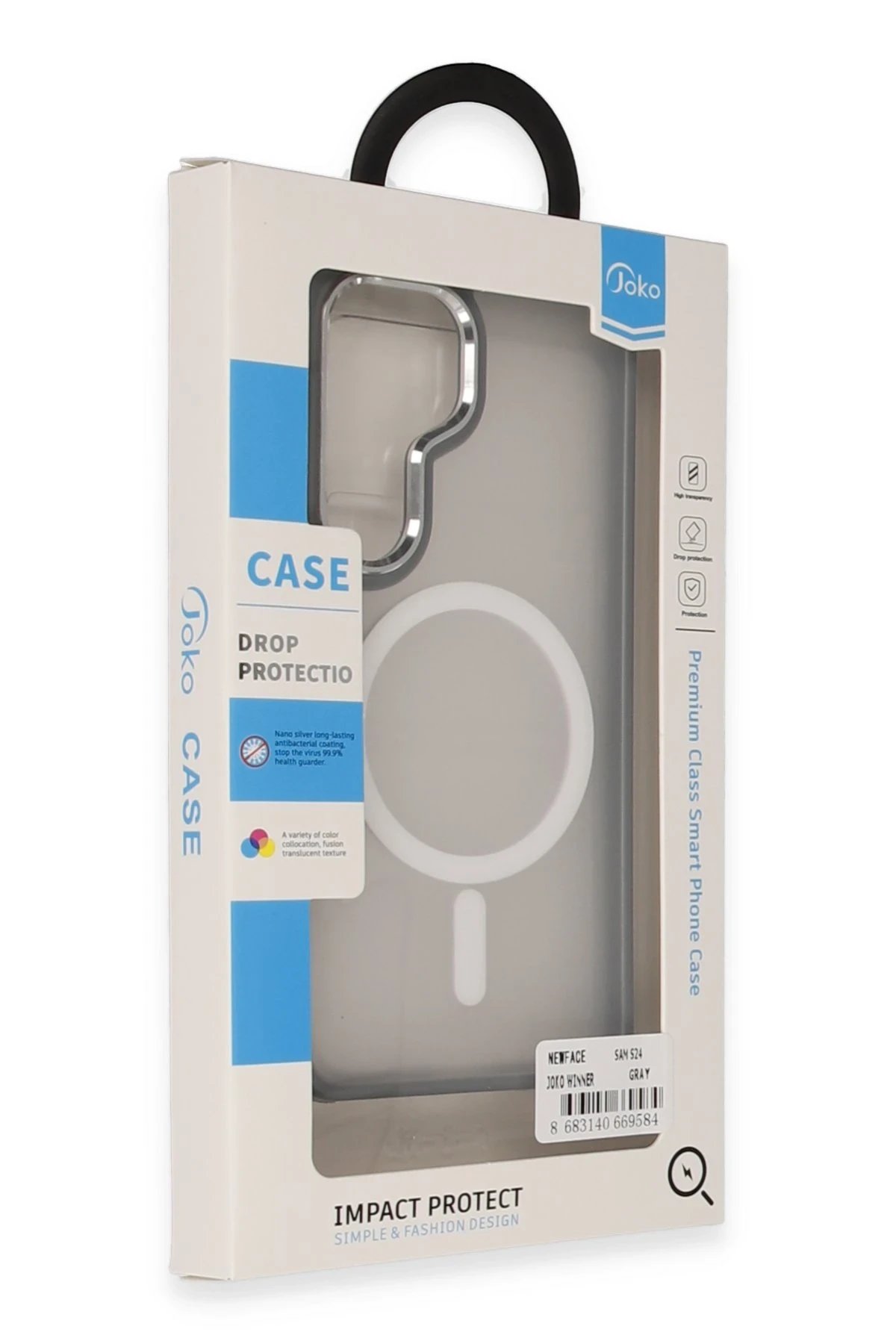 Samsung Galaxy S24 Winner Magsafe Kapak - Gri-(5796) - Görsel 2