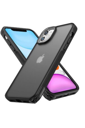 iPhone 11 Kılıf Elegant Kapak - Siyah-(5796)