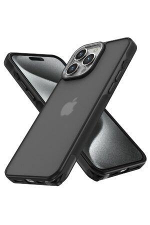 iPhone 13 Pro Max Kılıf Elegant Kapak - Siyah-(5796)