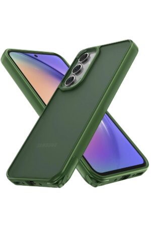 Samsung Galaxy A04S Kılıf Elegant Kapak - Yeşil-(5796)