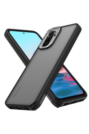 Xiaomi Redmi Note 10 Pro Kılıf Elegant Kapak - Siyah-(5796)