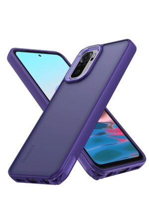 Xiaomi Redmi Note 10 Pro Kılıf Elegant Kapak - Derin Mor-(5796)