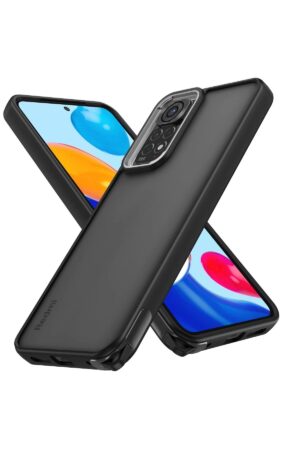 Xiaomi Redmi Note 11 Kılıf Elegant Kapak - Siyah-(5796)