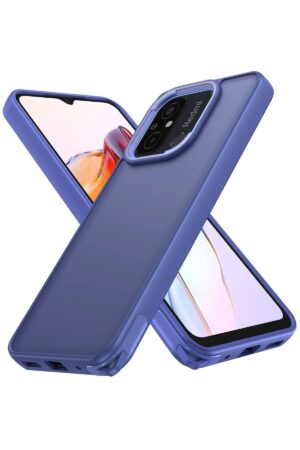 Xiaomi Redmi 12C Kılıf Elegant Kapak - Açık Mavi-(5796)