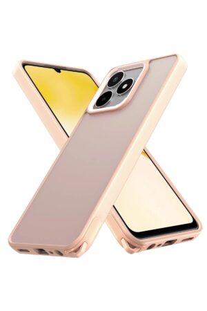 Realme C53 Kılıf Elegant Kapak - Pudra-(5796)