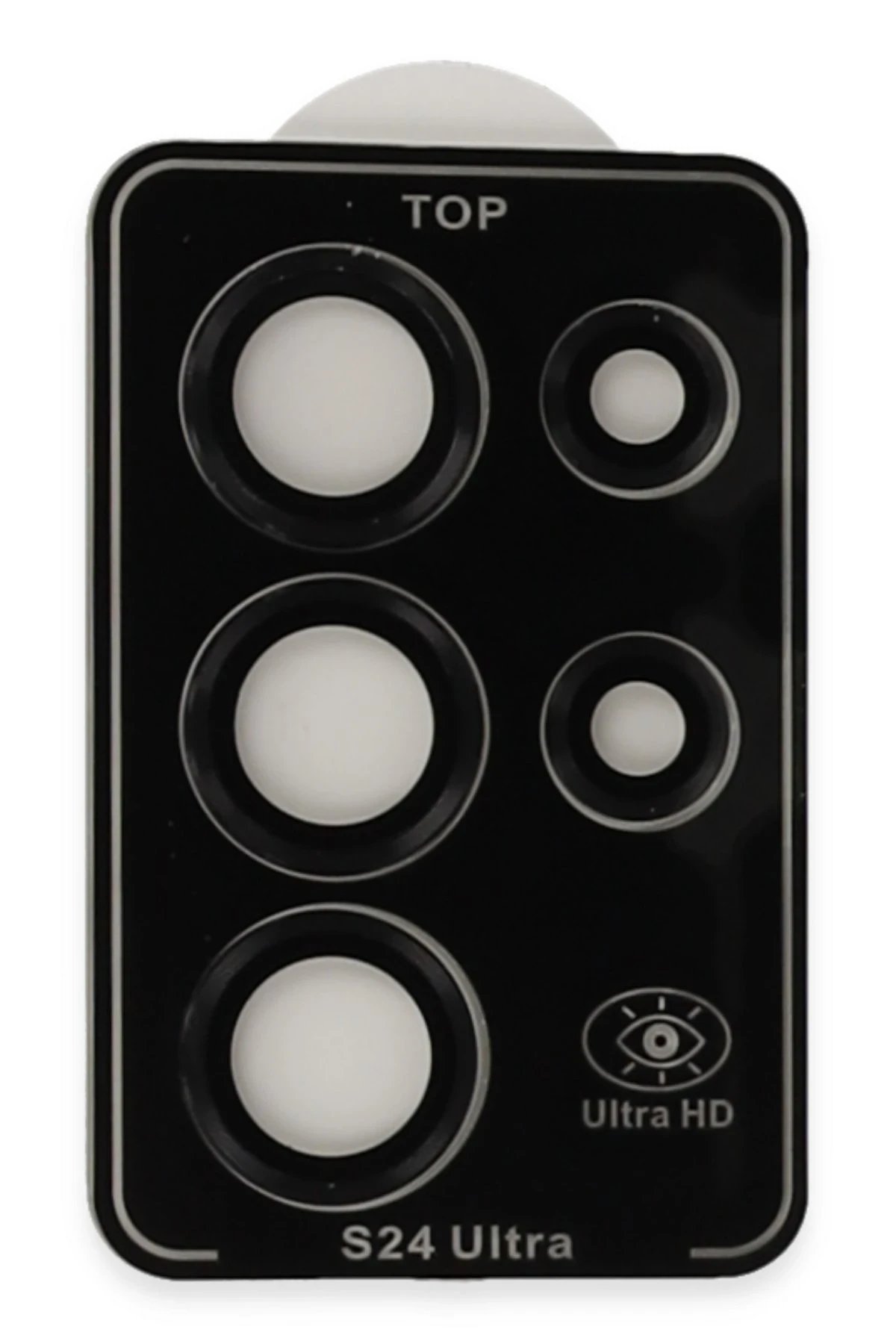 Samsung Galaxy S23 Ultra PVD Metal Kamera Lens - Siyah-(5796) - Görsel 2