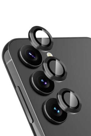 Samsung Galaxy A24 4G Valdez Metal Kamera Lens - Siyah-(5796)