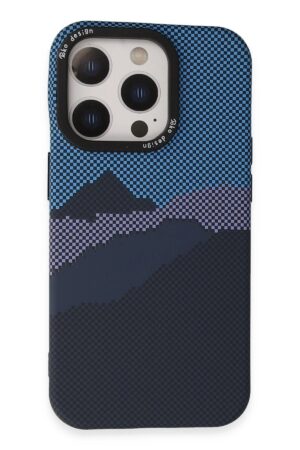 iPhone 15 Pro Max Basel Kapak - Açık Mavi-(5796)