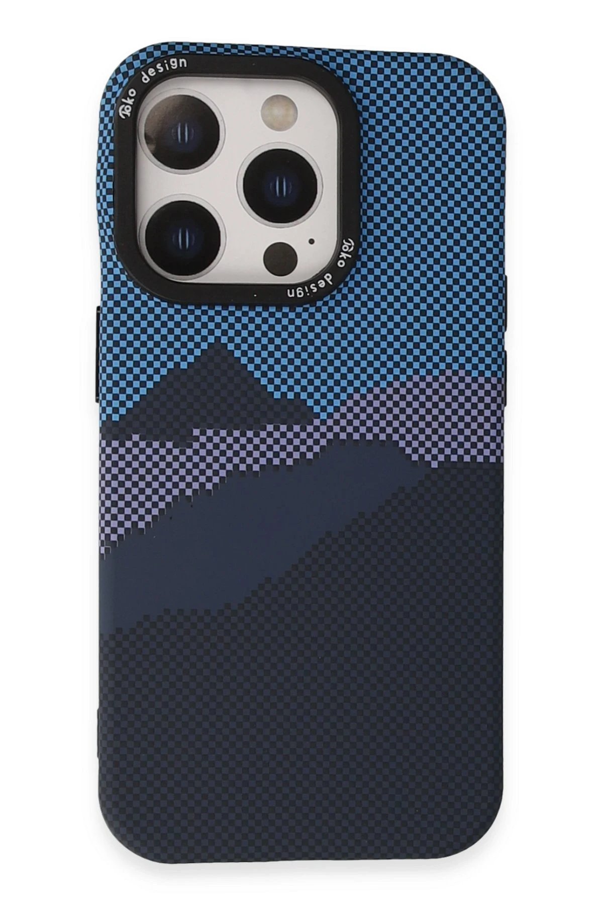 iPhone 15 Pro Max Basel Kapak - Açık Mavi-(5796)