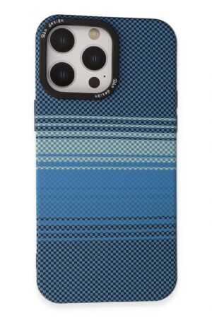 iPhone 15 Pro Max Basel Kapak - Lacivert-(5796)