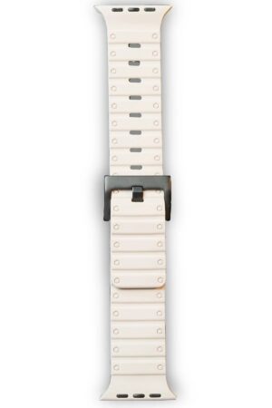 Apple Watch 42mm Magnus Mıknatıslı Silikon Kordon - Yıldız Işığı-(5796)