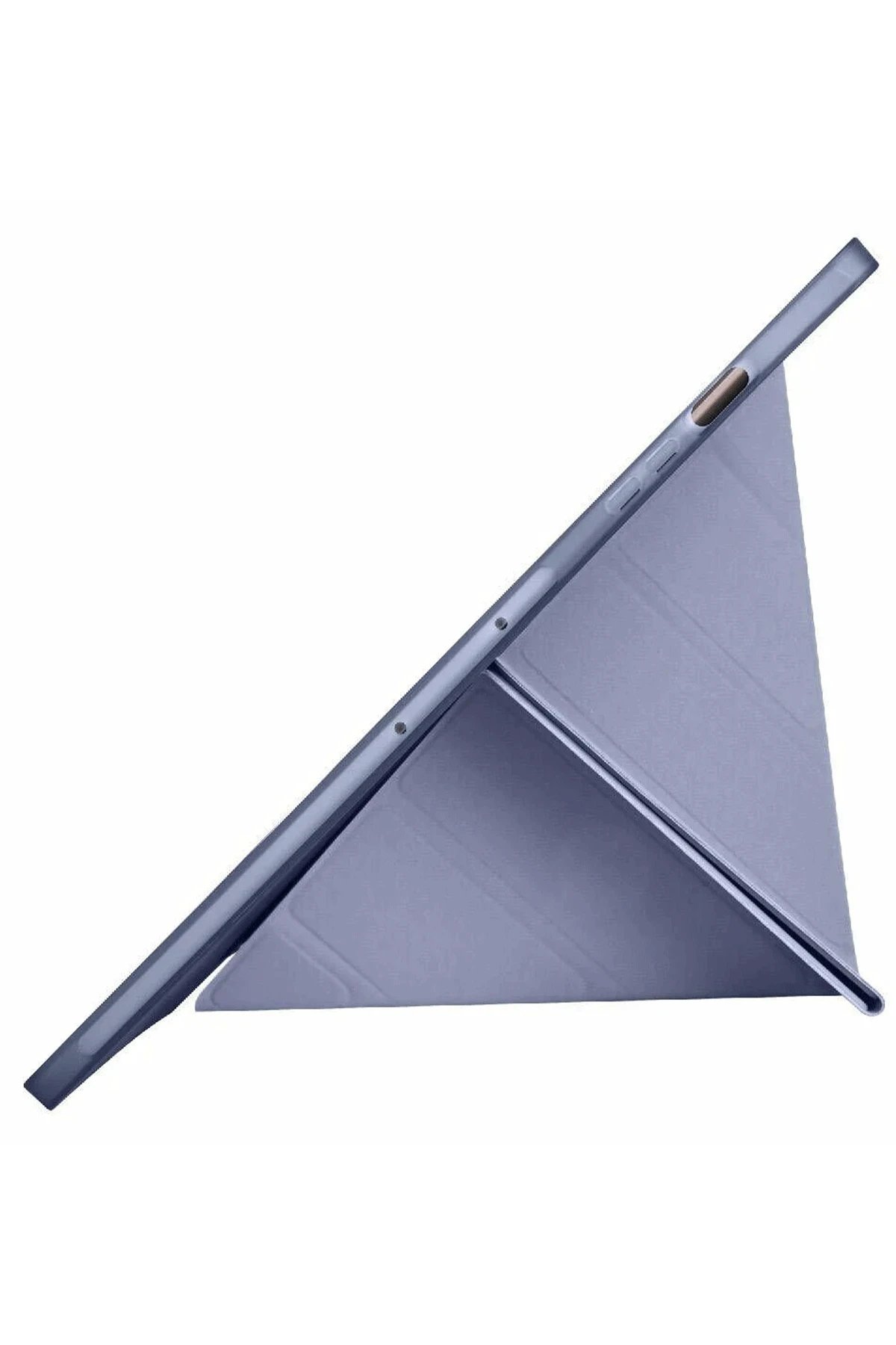 Samsung Galaxy X510 Tab S9 FE 11 Kılıf Kalemlikli Mars Tablet Kılıfı - Lila-(5796) - Görsel 5