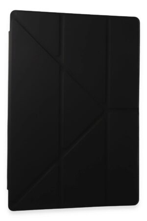 Samsung Galaxy Tab A9 Plus Kılıf Kalemlikli Mars Tablet Kılıfı - Siyah-(5796)