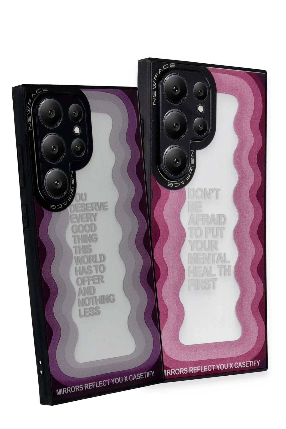 Samsung Galaxy S23 Ultra Kılıf Mirror Desenli Kapak - Mirror - 10-(5796) - Görsel 3