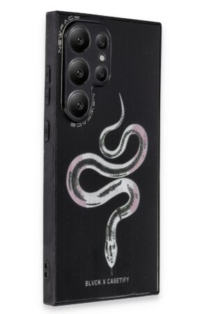 Samsung Galaxy S24 Ultra Kılıf Mirror Desenli Kapak - Mirror - 13-(5796)