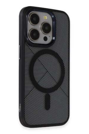 iPhone 14 Pro Vito Magsafe Kapak - Lacivert-(5796)