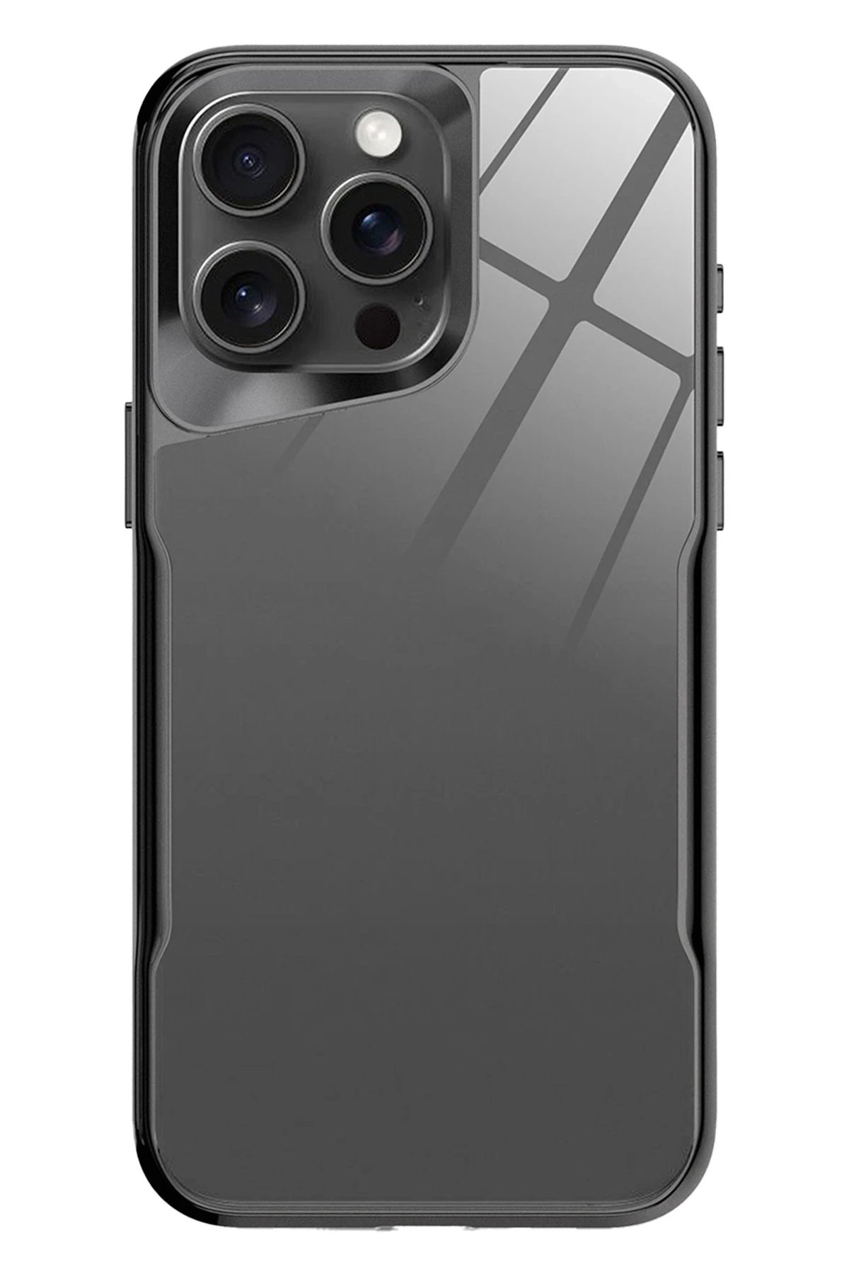 iPhone 14 Pro Craft Kapak - Siyah-(5796)
