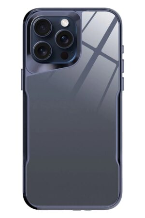 iPhone 14 Pro Craft Kapak - Lacivert-(5796)