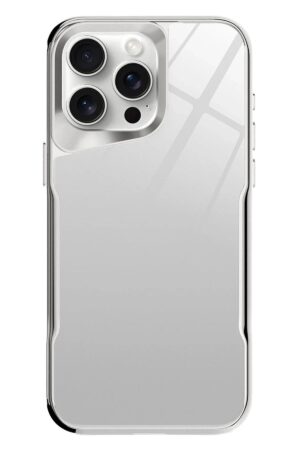 iPhone 14 Pro Craft Kapak - Gümüş-(5796)