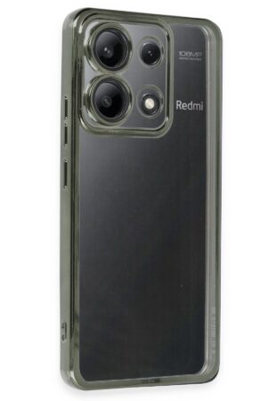 Xiaomi Poco X6 Pro Kılıf Lensli Silikon - Yeşil-(5796)