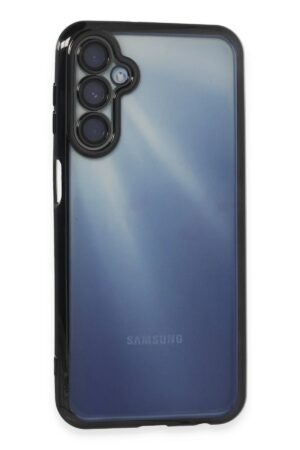 Samsung Galaxy A25 5G Kılıf Lensli Silikon - Siyah-(5796)