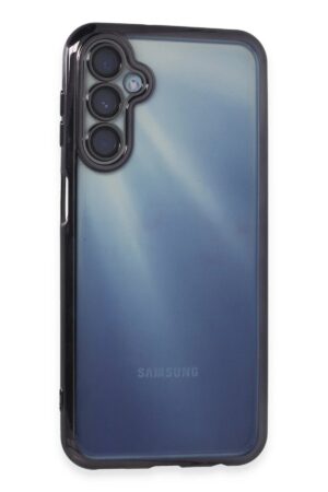 Samsung Galaxy A35 5G Kılıf Lensli Silikon - Mor-(5796)