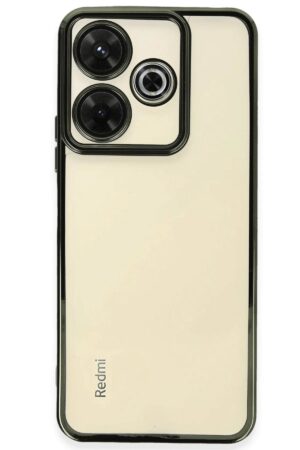 Xiaomi Redmi 13 4G Kılıf Lensli Silikon - Yeşil-(5796)