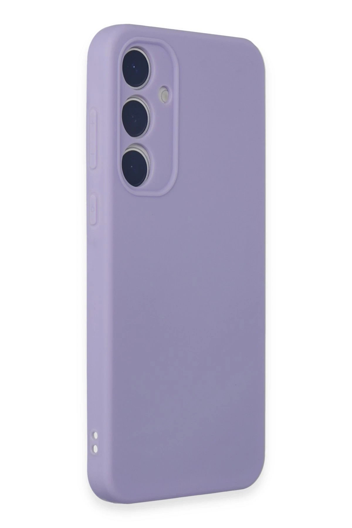 Samsung Galaxy A55 5G Kılıf First Silikon - Lila-(5796) - Görsel 2