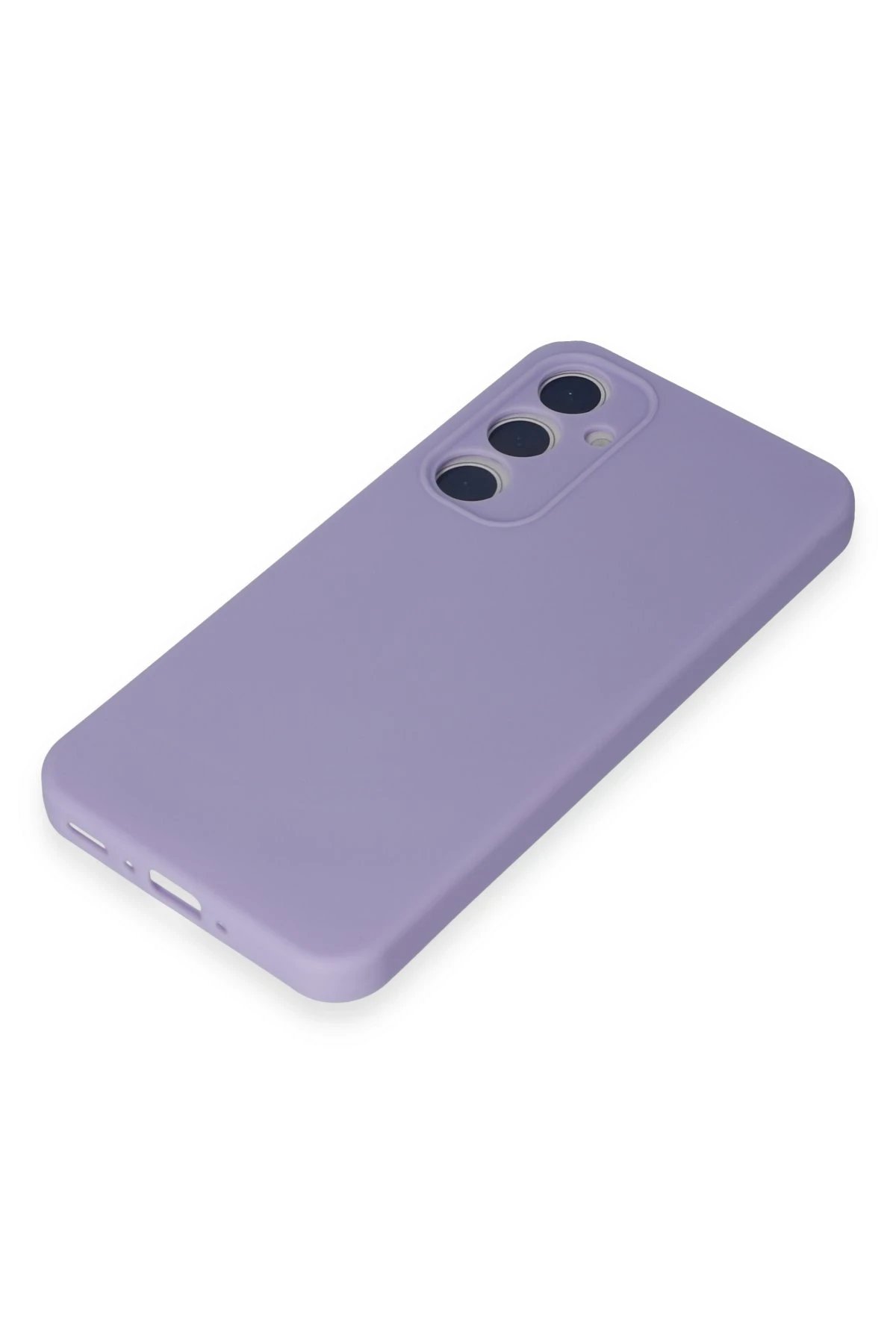 Samsung Galaxy A55 5G Kılıf First Silikon - Lila-(5796) - Görsel 4