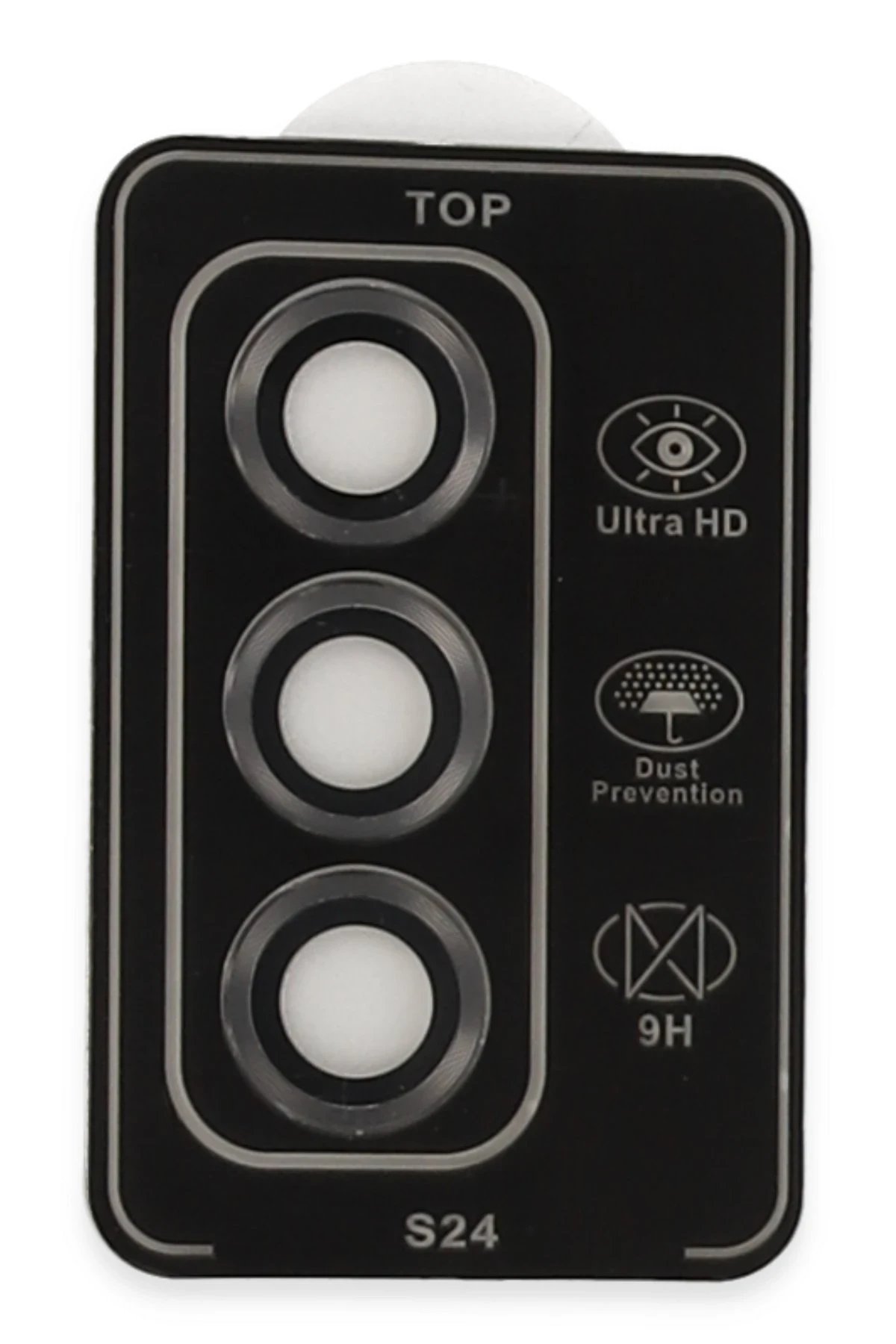 Samsung Galaxy S24 PVD Metal Kamera Lens - Titan Gri-(5796) - Görsel 2