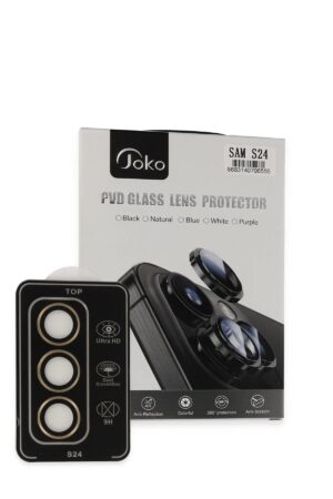 Samsung Galaxy S24 PVD Metal Kamera Lens - Gold-(5796)