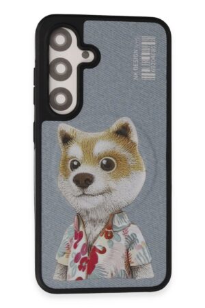 Samsung Galaxy S23 Fun Magsafe Kapak - Titan Gri-(5796)