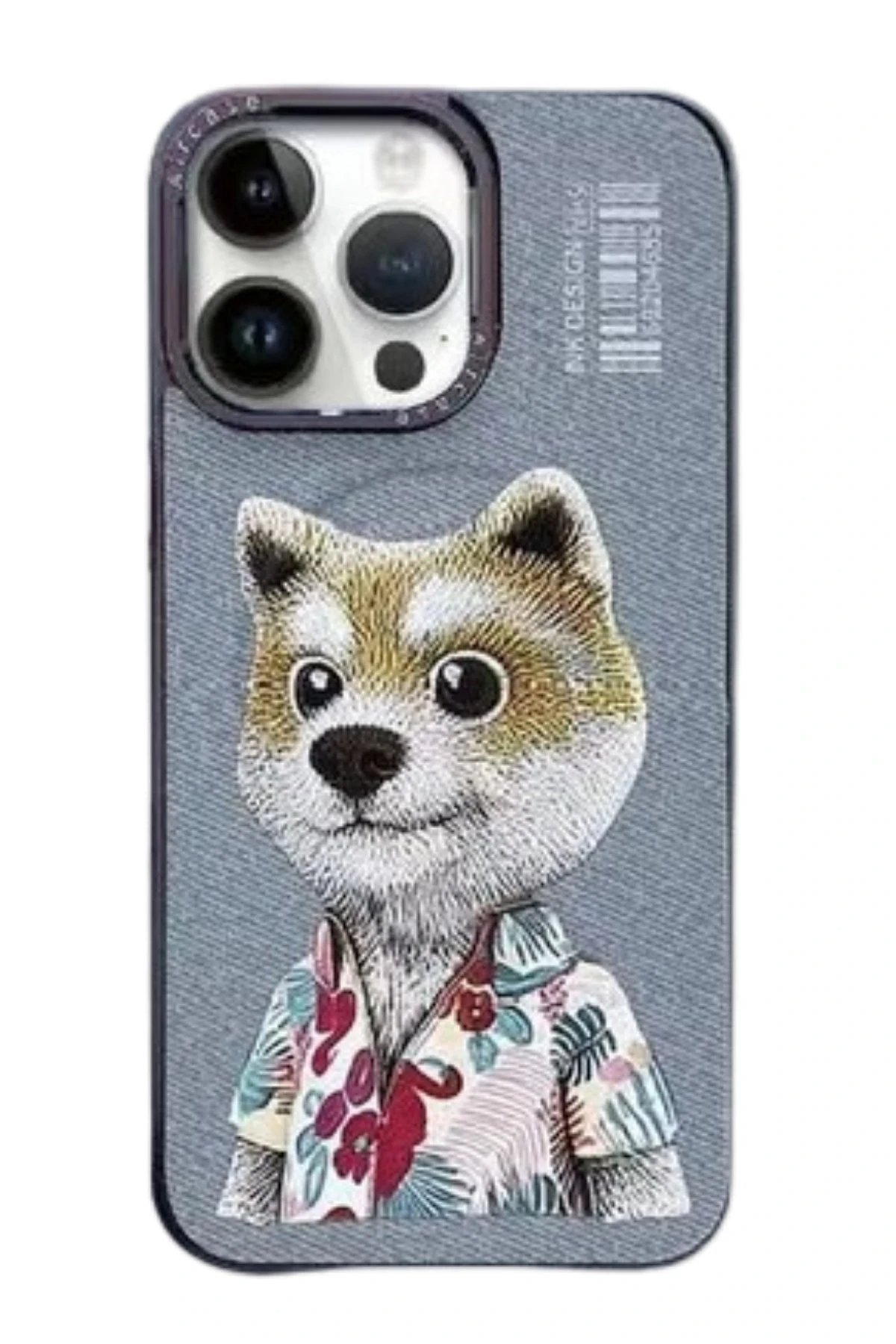 iPhone 15 Pro Fun Magsafe Kapak - Titan Gri-(5796)