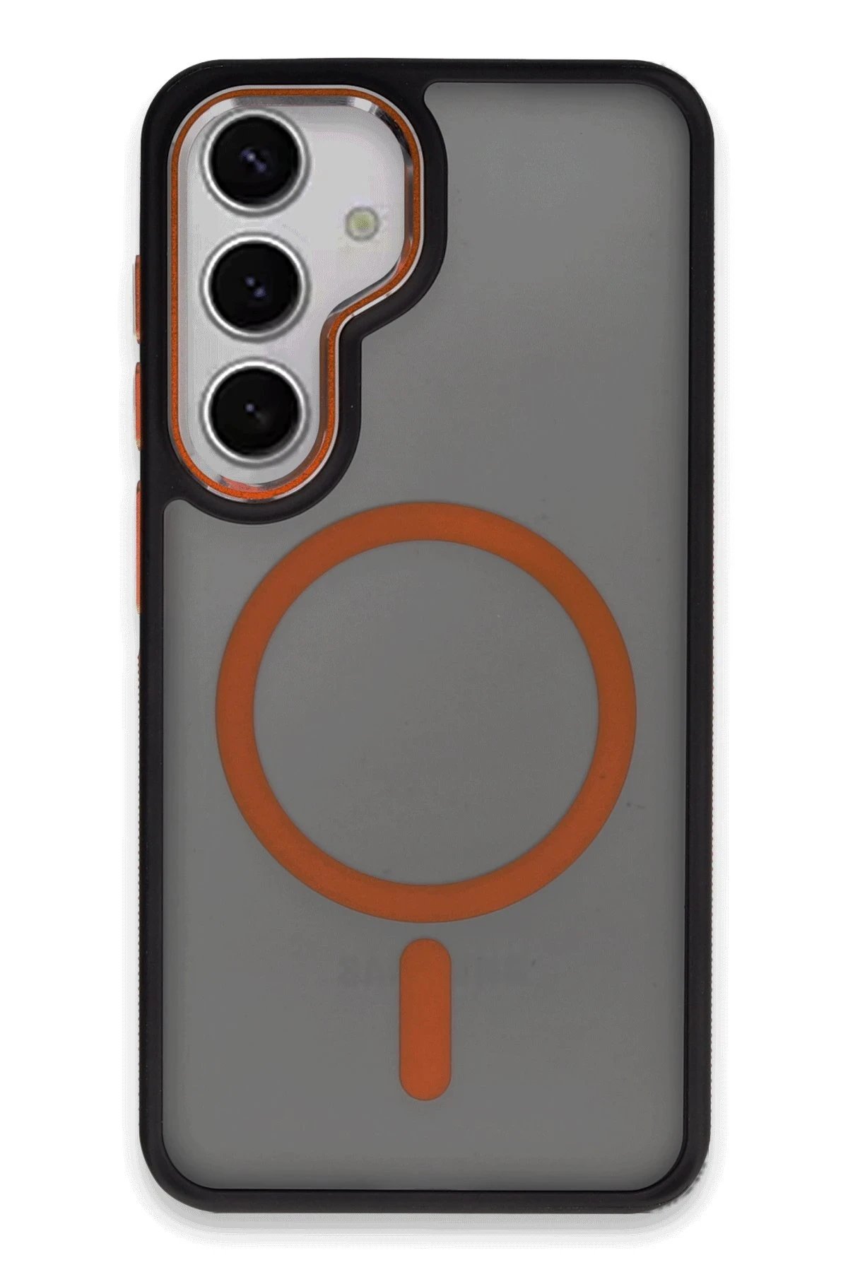 Samsung Galaxy S24 Winner Magsafe Kapak - Turuncu-(5796) - Görsel 2