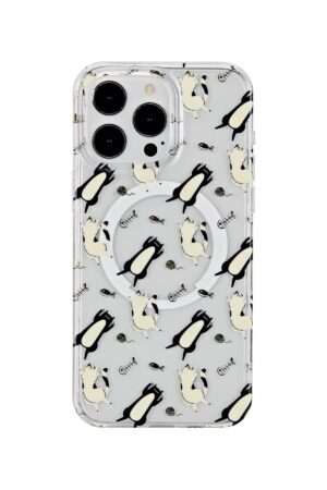 iPhone 14 Pro Max Tanya Magsafe Kapak - Desen 4-(5796)