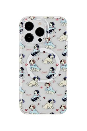 iPhone 15 Pro Tanya Magsafe Kapak - Desen 3-(5796)