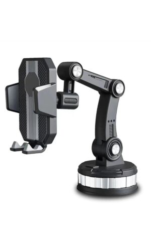 Vlike V13 Vantuzlu 360 Derece Ayarlanabilir Araç Tutucu - Siyah-(5796)