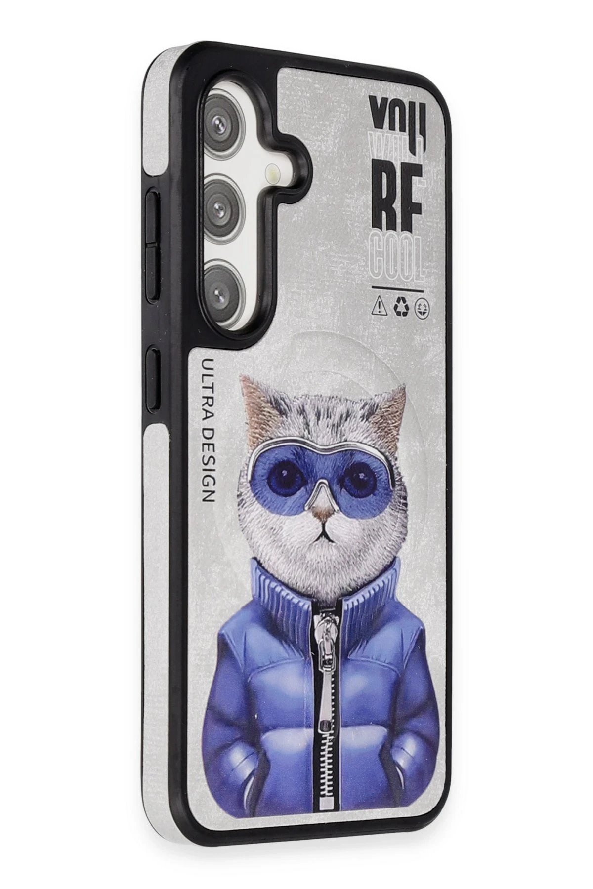 Samsung Galaxy S24 Fun Magsafe Kapak - Titan Gri-2-(5796) - Görsel 2