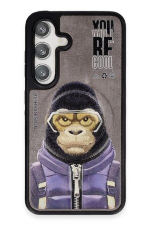 Samsung Galaxy S24 Fun Magsafe Kapak - Natural Grey-(5796)