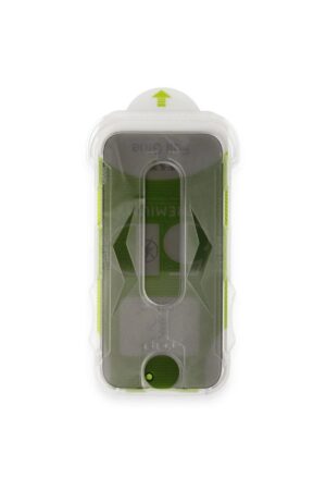 iPhone 16 Pro Magic 5D Hayalet Cam - Siyah-(5796)