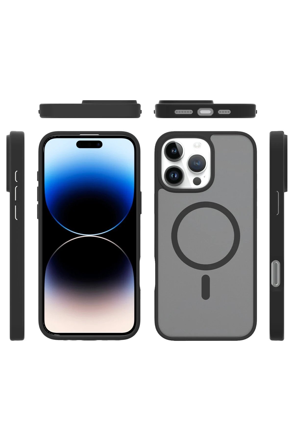 iPhone 16 Pro Max Jota Magsafe Kapak - Titan Gri-(5796) - Görsel 2