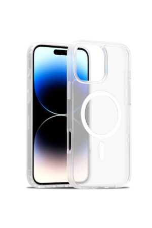 iPhone 16 Pro Max Jota Magsafe Kapak - Şeffaf-(5796)