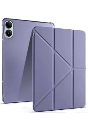 Xiaomi Redmi Pad Pro 12.1 Kılıf Kalemlikli Mars Tablet Kılıfı - Lila-(5796)